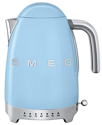 SMEG KLF04 Kettle Variable Temperature pastel blue/WxHxD 22,3x28x17,1cm/new verison
