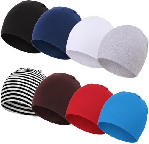 DRESHOW Bébé Bonnet Nouveau-né Bambin Doux Mignon Tricoté Chapeau pour Bébés Garçons Child Casquette Bonnets, 0-6 Mois