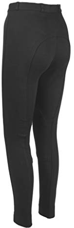 Avon Equine Jodhpur d'équitation en coton pour enfants garçons et filles 4 directions extensible doux junior équine Jodhpur d'équitation, gris, 30