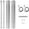 Grill Ersatzteile für Charbroil Performance 2 Brenner 463625217 463625219 463673519 463673019, G470-5200-W1 Brenner, G470-0004-W1A Heizplatte, Crossover-Rohr für 300 Cabinet Liquid Pro Scheibe