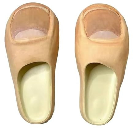 KDOFIO Claquettes à Gros Orteils, Chaussons Amusants à Gros Orteils en 3D, Chaussons créatifs à Semelle épaisse et Humoristique à Gros Orteils