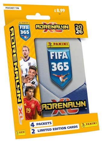 Panini FIFA 365 Adrenalyn XL Trading Cards - Pocket Tin