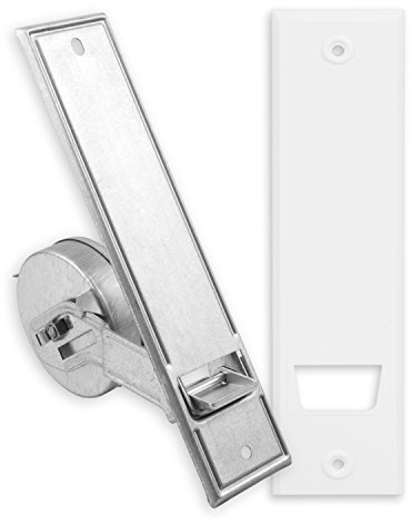 DIWARO® Gurtwickler | Lochabstand 185 mm | verstellbar | für 5 m Gurt | weiß