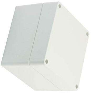 Aexit Surface Mounted Distribution Plastic Sealed Electric Junction Box 120 x 120 Wall Plates & Connectors x 90mm