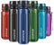 UZSPACE Trinkflasche 500ml / 750ml / 1000ml, Trinkflasche Kinder Auslaufsicher, BPA-frei & Tritan Wasserflasche für fahrrad, fitness,Outdoor