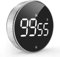 Küchentimer Digital, Pomodoro Timer mit 3 Lautstärkestufen, Magnetischer Eieruhr Digital mit Großem LED-Bildschirm, Ideal Kurzzeitwecker Küche für Kochen, Backen, Sport, Studieren