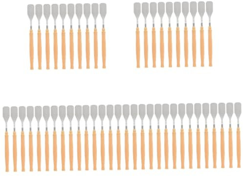 Operitacx 10pezzi Colori Per Spatole Per Miscelazione Artistici Per Oil Painting Modulation Facili Usare Per Novizi e Professionisti