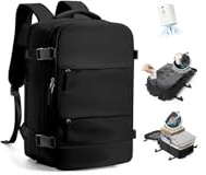 SZLX Mochila De Vacío Equipaje De Mano Mujeres, Mochila Airbag Con Sistema De Vacío Para Viajes, Ryanair Mochila De Viaje Tamaño Cabina Con Bomba Impermeable Maleta De Vacío Para Hombres
