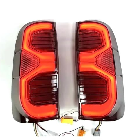 Bakljus För Toyota För Hilux 2004-2014 Bil Bakljus Dimbakljus Broms Back Blinkers Baklampa Bil