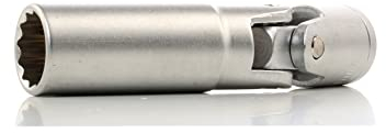 YATO Profi Zündkerzenschlüssel mit Gelenk 14mm 3/8 Zündkerzen Steckschlüssel Kerzenschlüssel