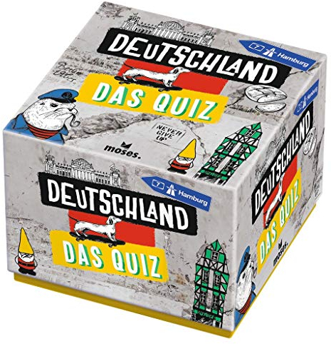 moses. Deutschland - Das Quiz | spannendes Wissensspiel für Deutschland-Kenner | Quizspiel mit 300 Fragen | Ab 12 Jahren, Yellow