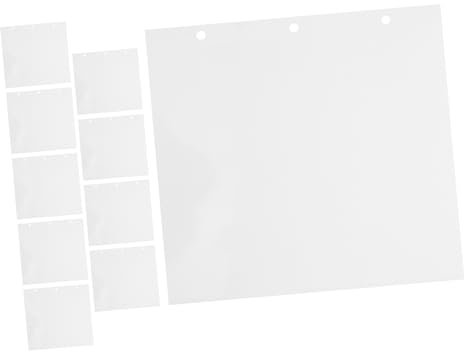 FUNOMOCYA 10 Pezzi Album Fotografico Autoadesivo con Pagine Ricariche per Album e Foto Compatte e Protezione Ottimale per Preziose