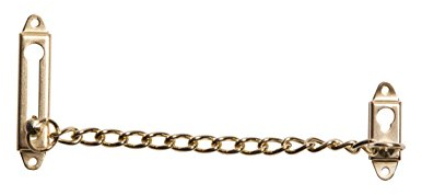 Socona CB2 Entrebâilleur à chaine pour porte Dore