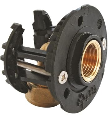 SOMATHERM FOR YOU - Fixation robinet Machine à Laver tube PER Ø16 - Kit complet raccords Compression F15/21 Pose facile - Résistant - Fabriqué en France