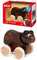 BRIO 30338 Lustiger Schiebebär - Süßer tierischer Begleiter in klassischer BRIO-Optik - Empfohlen ab 12 Monaten