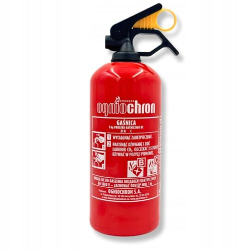 PROCERA GAŚNICA PROSZKOWA 1 KG GP-1z BC Z WIESZAKIEM PRC-GP 1Z BC Z WIESZAKIEM