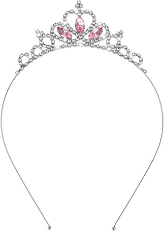 WLLHYF Diadème de princesse en cristal avec strass - Accessoires pour cheveux pour femmes et filles - Décoration d'anniversaire, de Noël, de mariée