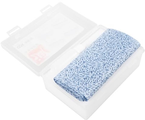 NUOBESTY Hobby Modell Aufkleber Box Tragbare Wasser Decals Aufkleber Box Feuchtigkeitsspendende Lagerung Für