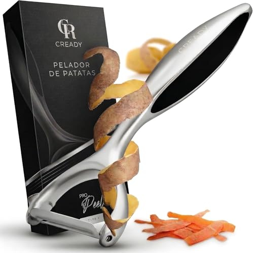 ProPeel® - Pelapatate Professionale Lama Laterale Acciaio Inossidabile Pela Patate e Verdure Sbuccia Pela Carote Adatto per campeggi in Famiglia Picnic e Viaggi (Stile Y)