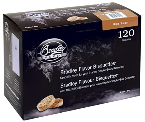 Bradley Smoker Maple 120 Pack