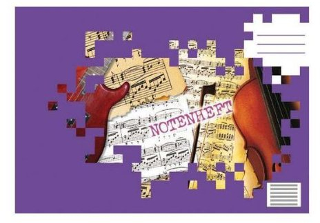 Notenheft A5 8Bl Lin14