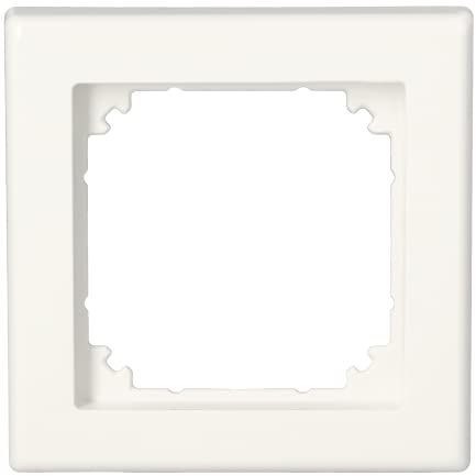 Schneider Electric Merten M-Smart-Rahmen für Schalter und Steckdosen, 1-Fach, polarweiss glänzend, Artikelnummer 478119