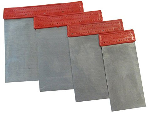 Espátulas 'UTILIA' espátulas tipo japonés Juego 4 piezas. CF 10