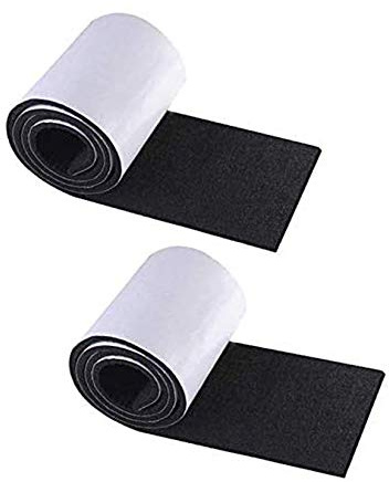 XLKJ 2Pcs Almohadillas de Fieltro Adhesivo, Protector Muebles Antideslizante, Fieltro Muebles Suelo, Fieltro Muebles Cortable Antideslizante para Protección Muebles Sillas