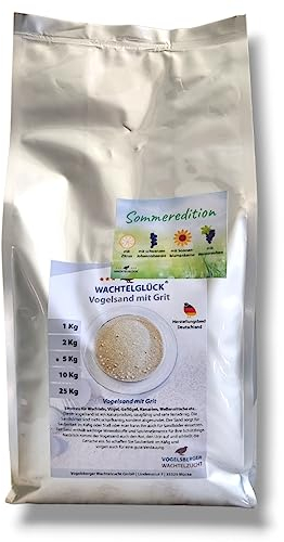 WachtelGlück® Vogelsand 5 Kg Sommeredition