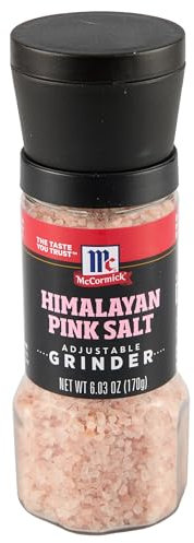 McCormick Moulin à sel rose réglable de l'Himalaya 170,9 g