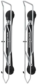 Steadyrack Fahrrad Wandhalterung - Mountain Bike Rack - Fahrrad Wandhalterung Vertikal als Aufbewahrungslösung für Ihr Haus, Ihre Garage oder Ihren Fahrradpark - 2er Packung