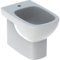 Geberit Fantasia Bidet Filo Parete A Terra Bianco Fissaggio Seminascosto 500.866.00.1