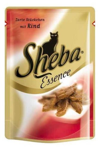 Sheba saftige Streifen Truthahn in Gelee 12x 85g Katzennassfutter