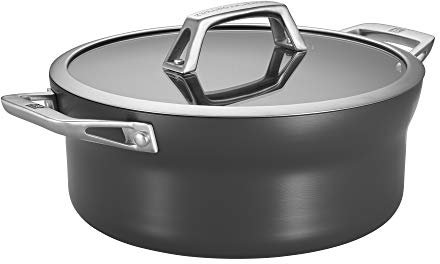 ZWILLING Motion Hard Anodized 5-qt Aluminum Nonstick Dutch Oven