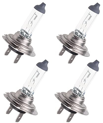 Etomvoop 4 pièces H7 voiture phares ampoules 12V 100W 3500K xénon gaz halogène lumière blanche lampe ampoule Auto Coche Quartz lampe voiture accessoires