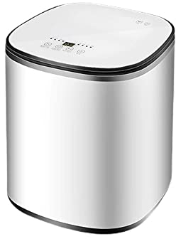 Lavatrice Ad Ultrasuoni Portatile Asciugatrice A Centrifuga Elettrico Basso Consumo Mini Elettrodomestici (Funzione ozono,Bianco)