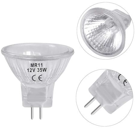 LedWekei Gu4-Halogenlampen, Mr11, 12 V, 35 W, dimmbare 2700 K warmweiße Glühbirnen (6er-Pack)