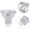 LedWekei Lampadine alogene Gu4, lampadina alogena mr11 12v 35w, lampadine alogene dimmerabili 2700K (confezione da 6)