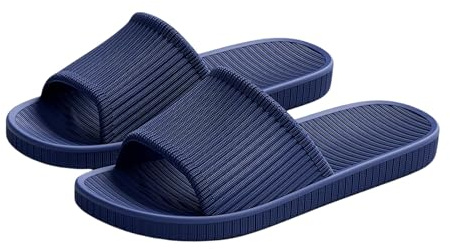 JaYouhe Unisex Shower Slipper, Non-Slip Lightweight house slider shoes for Women/Men, swimming pool Bathroom Indoor Garden Use