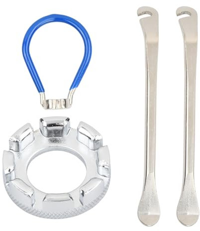 4 Pcs Juego de llaves de Radios de Bicicleta, Ciclismo Llave de Radios, Calibre 10G-15G, Herramienta de Reparación de Radios de Biciclet, Vehículo Eléctrico, Juego de llaves de Radios de Bicicleta