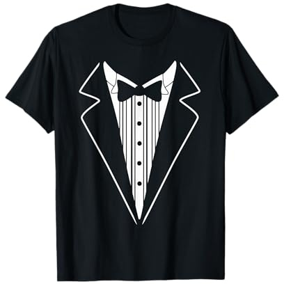 Tuxedo (Black Navy Blue Royal Blue Brown Gray) T-Shirt