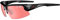 Tifosi Crit Sunglasses Brillen, Crystal Black/Enliven Bike Red Lens, Einheitsgröße