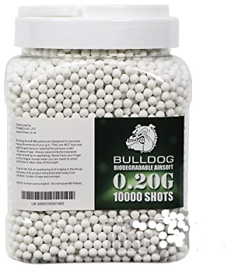 Airsoft BB Pellets Biodegradable 6mm 0.20g Balls High Grade Paintball Smooth Shinny Shooting Pellets Airsoft BB Target Protective Goggles Pistol Gun Full Accessories