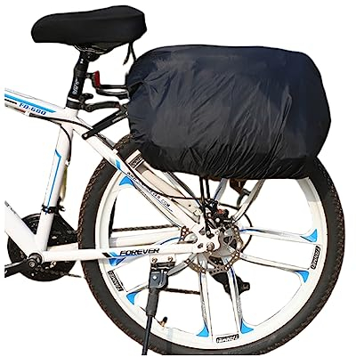 LJFEA Sacoches de Vélo Housse de Vélo pour Sacs à l'arrière du Vélo Protection Contre l'eau Ultralégère et Pliable