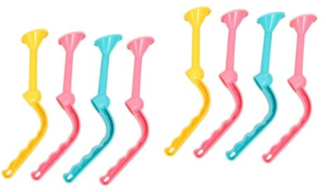 Supvox 8 STK Bewässerungsgerät Gartengerät Sprinkler Gießkanne Kappe Anlage Wasserkocher Gießkanne Langer Auslauf Pflanzenbewässerungsdüse Haushalt Sukkulente Pflanzen Plastik