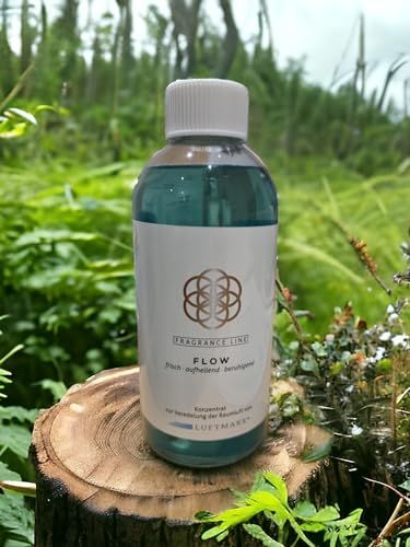 LUFTMAXX Duftstoff FLOW Konzentrat 500ml MADE IN GERMANY ! AKTION 3 Produkte kaufen - 1x Duft gratis ! -frisch·fruchtig·ausgleichend für Luftreiniger -/ erfrischer, Kugel, Diffusor, Bowl,Lampe,