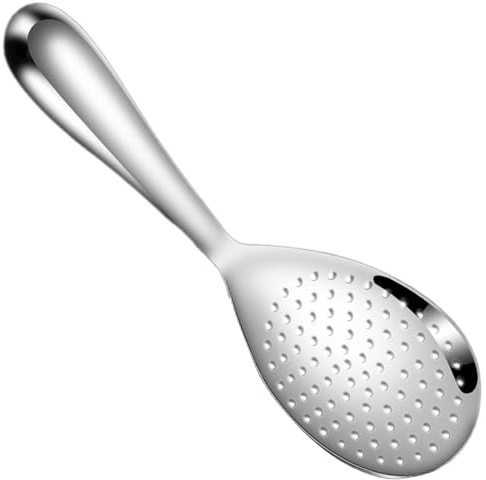 Ris serveringssked rostfritt stål ris paddel skopa non-stick rissked köksredskap för fester middag kök restaurang