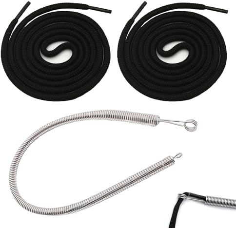 Batheidon Kordel für Jogginghose,Kordel für Hoodie.160 cm Kordelzug mit Metallenden und Durchziehnadel – Hosenbänder für Jogginghosen, Hoodies und Badehosen – Schwarz (2 Stück + 1 Durchziehnadel)
