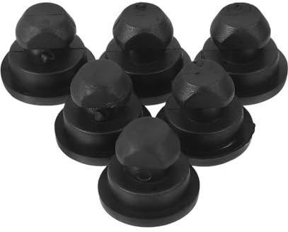 LIGIGWASH 6 Piezas Patas de Goma Antideslizantes para Olla Presión y Arrocera Protección Térmica y Control de Vibraciones para Electrodomésticos de Cocina