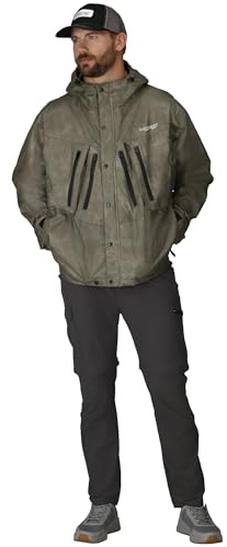 FROGG TOGGS Tekk Toad - Giacca Impermeabile e Traspirante, Ideale per la Pesca e la Pesca Wadin Tekk Toad, Impermeabile, Traspirante, Ideale per Pesca e guado, Confezione da 1